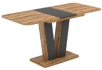 Masă pentru bucătărie MobiCasa Vendi 140/180x80 Ewok/Grafit imaginea #5 — magazin online Desire.md