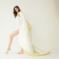 Plapumă MobiCasa Popcorn All Summer 140х200 Yellow imaginea #3 — magazin online Desire.md