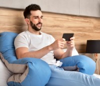 Pernă MobiCasa U-Shape 140x75х20 Jeans imaginea #2 — magazin online Desire.md