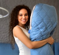 Pernă MobiCasa U-Shape 140x75х20 Jeans imaginea #6 — magazin online Desire.md