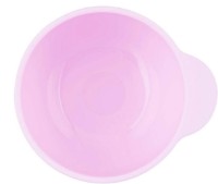Bol din silicon Chicco Easy Bowl Pink imaginea #2 — magazin online Desire.md
