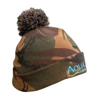 Căciulă Aqua Camo Bobble Hat imaginea #1 — magazin online Desire.md
