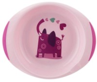 Set farfurii Chicco Easy Feeding 12m+ Pink imaginea #3 — magazin online Desire.md