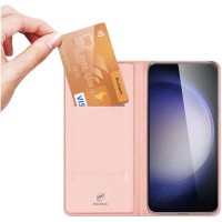 Husa de protecție Dux Ducis Case Flip SkinPro Samsung S23FE Pink imaginea #3 — magazin online Desire.md
