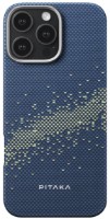 Husa de protecție Pitaka StarPeak Tactile Woven Case for iPhone 16 Pro Milky Way Galaxy