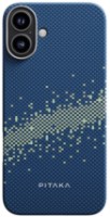 Husa de protecție Pitaka StarPeak Tactile Woven Case for iPhone 16 Plus Milky Way Galaxy