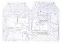 Carte de colorat pentru copii Moulin Roty La Petite Ecole de Danse MR667600 imaginea #3 — magazin online Desire.md