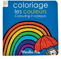 Carte de colorat pentru copii Moulin Roty MR661606