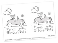 Carte de colorat pentru copii Moulin Roty MR661613 imaginea #2 — magazin online Desire.md