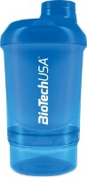 Shaker pentru nutriție sportivă Biotech Nano Shaker Blue 300ml