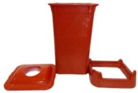 Coș de gunoi Afacan Plastik 70L (SAO-70104) imaginea #3 — magazin online Desire.md