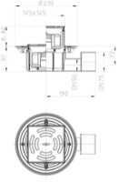 Rigolă de duș HL HL5100Pr (18467) imaginea #2 — magazin online Desire.md