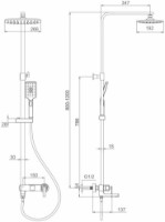 Set pentru duș Mat|eco Moderno (116420) imaginea #2 — magazin online Desire.md