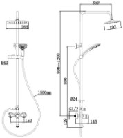 Set pentru duș Mat|eco Sole (116421) imaginea #2 — magazin online Desire.md