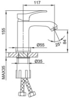 Baterie lavoar Frap F1075-9 imaginea #2 — magazin online Desire.md