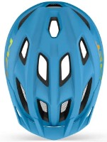 Шлем Met Crackerjack Cyan Matt 52-57cm фото №2 — интернет-магазин Desire.md