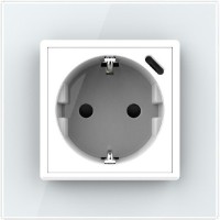 Розетка Livolo VL-C7FCTF16A.UC18W-2WP