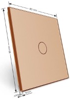 Întrerupător Livolo VL-XR007-A imaginea #4 — magazin online Desire.md