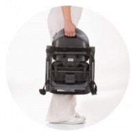 Стульчик для кормления Chipolino Muffin Granite (STHBMF02401GN) фото №8 — интернет-магазин Desire.md