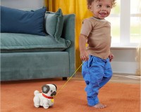 Jucarie de impins si tras Fisher Price Pug Baby (HTW94) imaginea #4 — magazin online Desire.md