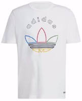 Tricou bărbătesc Adidas Grfx Tee Cloud White, s.XL