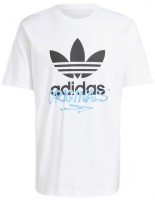 Мужская футболка Adidas Ts Street 1 White, s.M