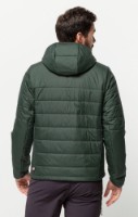 Geacă pentru bărbați Jack Wolfskin Lapawa Ins Hoody M Darkolivegreen, s.S imaginea #3 — magazin online Desire.md
