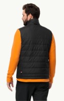 Vesta pentru bărbați Jack Wolfskin Lapawa Ins Vest M Black, s.M imaginea #3 — magazin online Desire.md