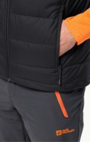 Мужская жилетка Jack Wolfskin Ather Down Vest M Black, s.XXL (12076916000) фото №4 — интернет-магазин Desire.md