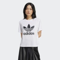 Tricou de dame Adidas Trfl Tee Boxy White, s.S imaginea #2 — magazin online Desire.md
