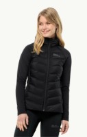 Geacă pentru dame Jack Wolfskin Tasman Down Hybrid W Black, s.L imaginea #2 — magazin online Desire.md