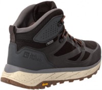 Ботинки мужские Jack Wolfskin Terraventure Texapore Mid M Phantom /Grey, s.42.5 фото №4 — интернет-магазин Desire.md
