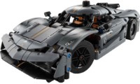 Set de construcție Lego Technic: Koenigsegg Jesko Absolut Grey Hypercar (42173)