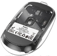 Mouse Hoco GM29 Mysterious Night Black imaginea #2 — magazin online Desire.md