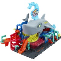 Детский набор дорога Mattel Hot Wheels City Ultra Shark Car Wash (HTN82) фото №4 — интернет-магазин Desire.md