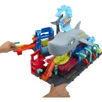Детский набор дорога Mattel Hot Wheels City Ultra Shark Car Wash (HTN82) фото №5 — интернет-магазин Desire.md