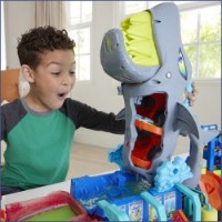 Детский набор дорога Mattel Hot Wheels City Ultra Shark Car Wash (HTN82) фото №8 — интернет-магазин Desire.md