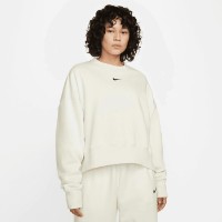 Женская толстовка Nike W Nsw Style Flc Crew Oos Sail/Black, s.S фото №1 — интернет-магазин Desire.md