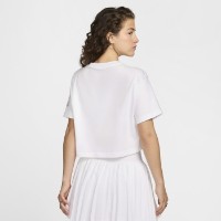 Tricou de dame Nike W Nsw Short-Sleeve Cropped Varsity White, s.L imaginea #2 — magazin online Desire.md