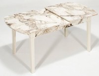 Обеденный стол Moda Life Sofia 160x90x75cm White фото №2 — интернет-магазин Desire.md