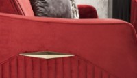 Canapea Moda Life Urla 2 159x80x84cm Red imaginea #5 — magazin online Desire.md
