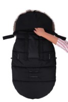 Детский зимний чехол Cottonmoose Mini Moose Black 0-12month фото №2 — интернет-магазин Desire.md