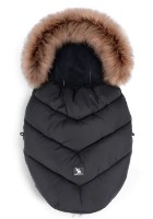 Детский зимний чехол Cottonmoose Mini Moose Black 0-12month фото №1 — интернет-магазин Desire.md
