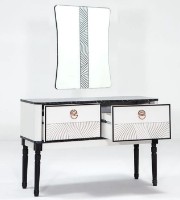 Măsuţă de toaletă Moda Life White Cross Dresser imaginea #2 — magazin online Desire.md