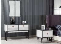 Măsuţă de toaletă Moda Life White Cross Dresser imaginea #3 — magazin online Desire.md