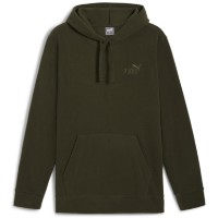 Hanorac pentru bărbați Puma Ess Elevated Polarfleece Hoodie Dark Olive, s.S