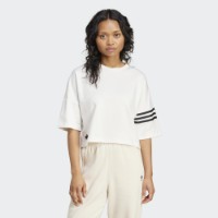 Женская футболка Adidas Neuclassic Tee Cloud White/Black, s.XL фото №2 — интернет-магазин Desire.md