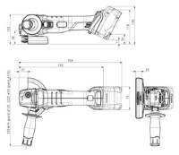 Углошлифовальная машина Metabo W 18 L 9-125 (602247850) фото №7 — интернет-магазин Desire.md