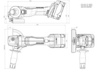 Polizor unghiular Metabo W 18 L BL 9-125 (602374850) imaginea #2 — magazin online Desire.md