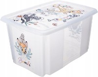 Container pentru jucării Keeeper Bambi Transparent (12239001) 45L imaginea #1 — magazin online Desire.md